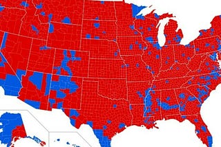 America in Red and Blue