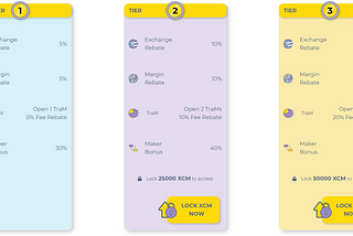 CoinMetro how to enter a rebate tier