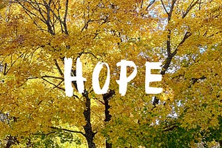 Need some hope? Here are 5 things to consider.