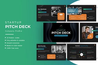 Startup Pitch Deck Company Profile Presentation