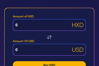 Buy $HXD with your Credit Card