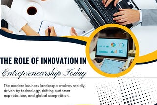 The Role of Innovation in Entrepreneurship Today