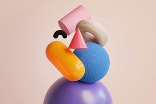 Abstract 3D image about articulating design decisions