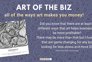 Yes! Art Makes Your Business Make More $$! Here’s How It Works….