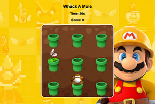 🎉 Whack-a-Mole Game: Let’s Bring Moles to Life with JavaScript!