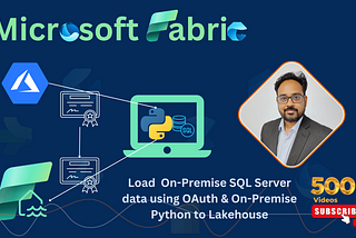 On-Premise Python Code to Local SQL Server Data to Microsoft Fabric Lakehouse using Token