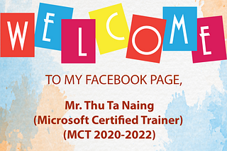 Hello .., welcome to my page, everyone..