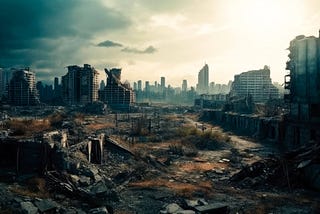 City Now a Barren Wasteland