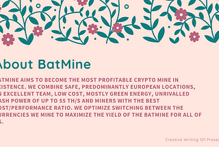 BatMine Infographic