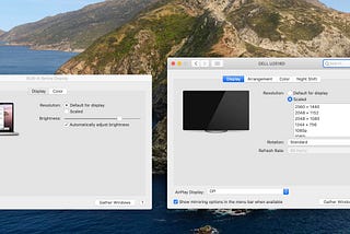 How to turn on HiDPI mode on external display in macOS