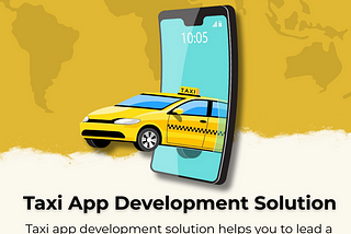 taxi app development solution