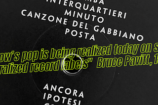Tomorrow’s pop is being realized today on small decentralized record labels*