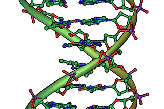 Illustration of a DNA structure