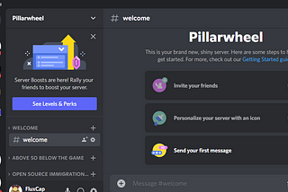 Discord and Web Site Edits