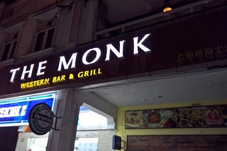 Tribute to the monk