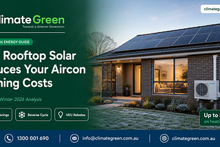 Why Rooftop Solar and Reverse Cycle Heating Are the Perfect Combination for Melbourne Homes