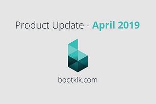 Announcing: Bootkik Recipe Plus - April 2019 Product Update