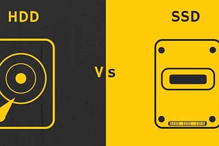 Comparison SSD / HDD