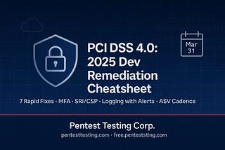 PCI DSS 4.0 Remediation 2025: 7 Rapid Fixes