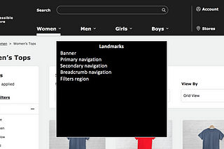 Development Ideas from the Accessible eStore, part 1: Structuring your template
