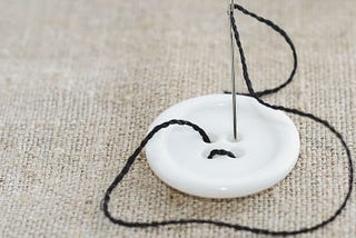 A Note On Causal Writing: The Button Sew Technique