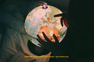 2 | When the Whole World in Our Hands, I Got Choose One.