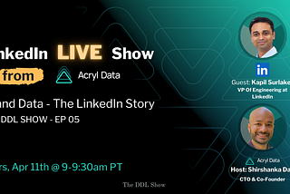 DDL Ep 05: AI and Data — The LinkedIn Story