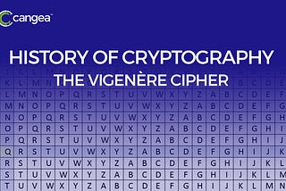 History of Cryptography — The Vigenère Cipher