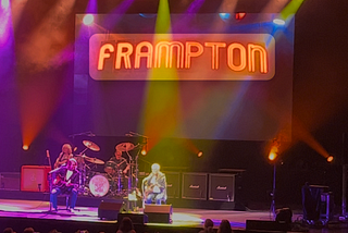 Peter Frampton in concert. Never Say Never.