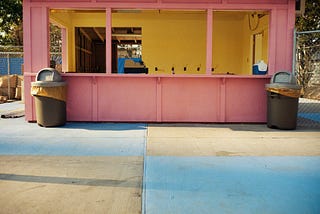William Eggleston — Pink Stand courtesy of Eggleston Art Foundation