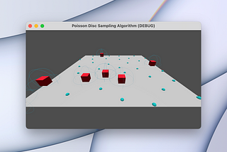 Poisson Disc Sampling Algorithm in Godot 4
