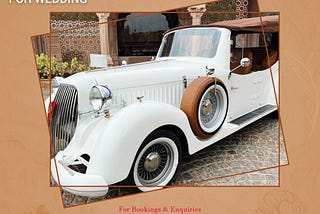 Best Wedding Planners | Vintage Car Rental Services