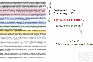 Document Chunking Guided Journey: A Greedy Start