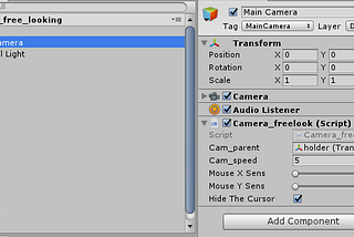 Unity Editor like moving camera with WSAD and right clicking the mouse