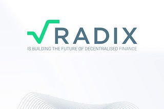 Radix — Where DeFi Thrives