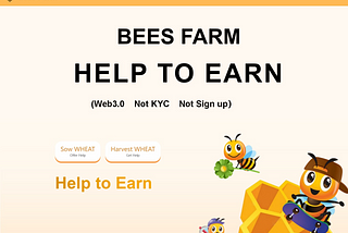 Bees Farm — A brand-new web3.0 decentralized blockchain-based GameFi