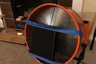 my DIY attempts for dealing with wildfire smoke