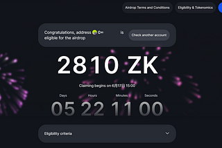 ZKsync airdrop is online, how much ZK airdrop did you get?