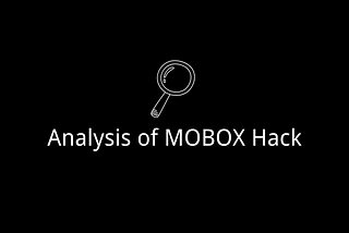 Analysis of the MOBOX Security Breach