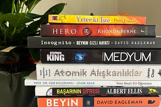 2024 Yılı Kitaplarım ve Derslerim