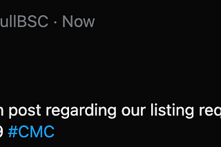 Our listing on CMC may come out at any time. 🔥🔥