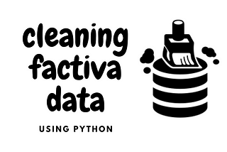 Obtaining and Cleaning News Data From Factiva