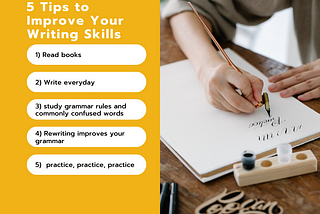 5 Tips to Improve Your Writing Skills