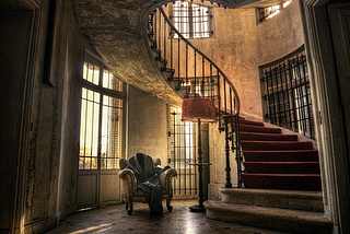 Staircase, Provence, France