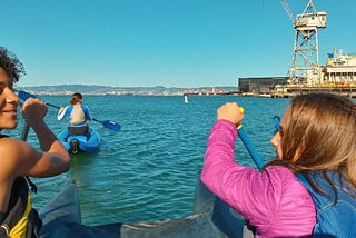Kids, Kayaks, and Crane Cove: SF’s Newest Park Opens Up a Thrilling Bay View of Old and New