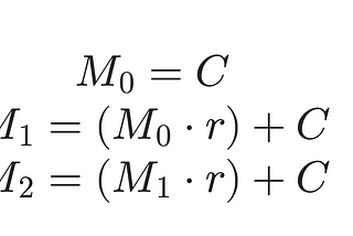 Fun with financial returns and Geometric Series