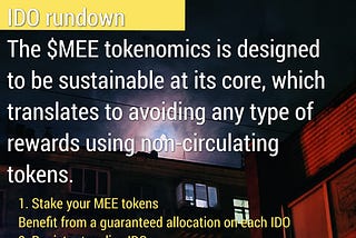 How to take part in the forthcoming Meeiro IDO