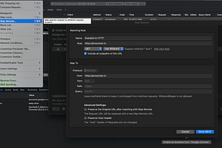 How to Map Remote with Proxyman ?