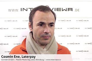 Cosmin Ene über Micropayment mit LaterPay