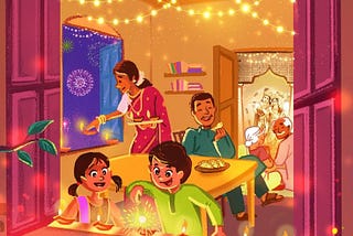 Deepawali celebrations in India